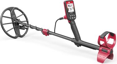 Металодетектор Nokta Profi: водонепроникний, з пошуковою котушкою 28см, для пошуку золота, з Pinpoint, USB-зарядка, 4 режими, для професійного використання