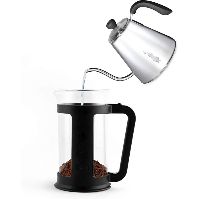 Френч-прес Bialetti Smart, чорний, 1,0 л