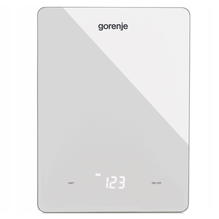 Кухонний ваги Gorenje KT10LBW, білі, 10 кг