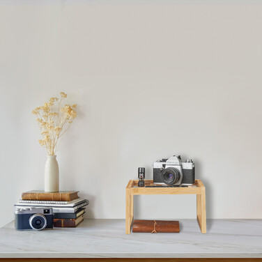 Relaxdays Bamboo Shelf Insert