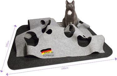 CatMountain® Cat Carpet, Cat Tunnel, Cat Toy, Interactive Cat Toy, Kitten Toy for Your Cat.
