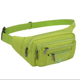 Водонепроникна поясна сумка для чоловіків та жінок, спортивна, для бігу, трекінгу, велосипедна, для ножа та туристичного інструменту (Зелена)