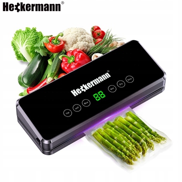 Вакууматор Heckermann 3600, чорний, 140 Вт, 0,30 см