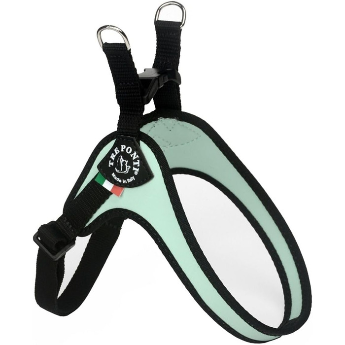 Трепонті R252N Easy Fit Classic, розмір 2, (1 шт) (м'ятний / чорний, 3-44-59 см / до 7 кг)