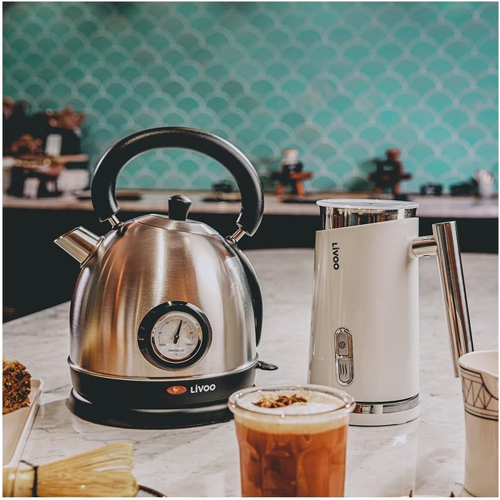 Електричний чайник 1.8л, 1800W, червоний, модель DOD157