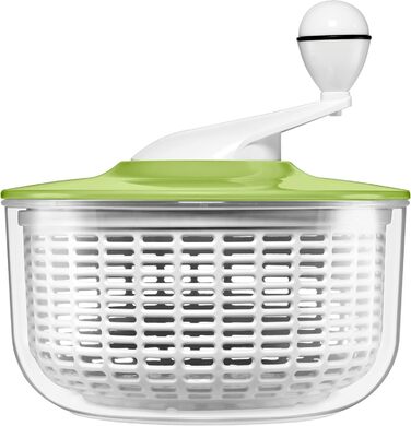 Салатниця Silit 25 см, зелена, з механізмом віджиму, для кухні