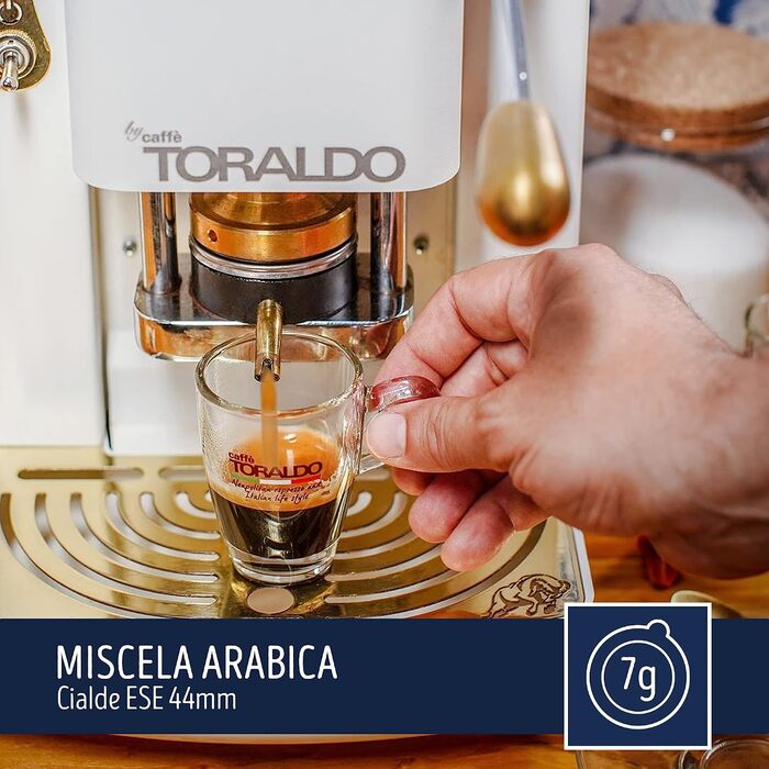 Кава Caffè Toraldo Miscela Arabica в капсулах ESE 44 (150 шт по 7 г), еспресо