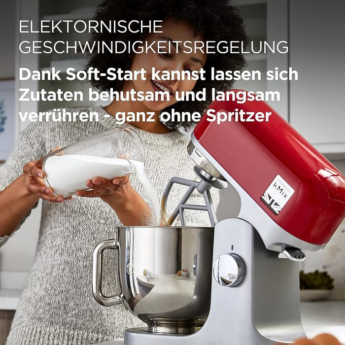 Кухонна машина планетарний міксер KENWOOD kMix KMX750BK (Червоний)