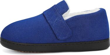 Тапочки Mishansha Herren Winter з підкладкою Memory Foam, зимові, чоловічі, 38-49 (Темно-синій, 44 EU)