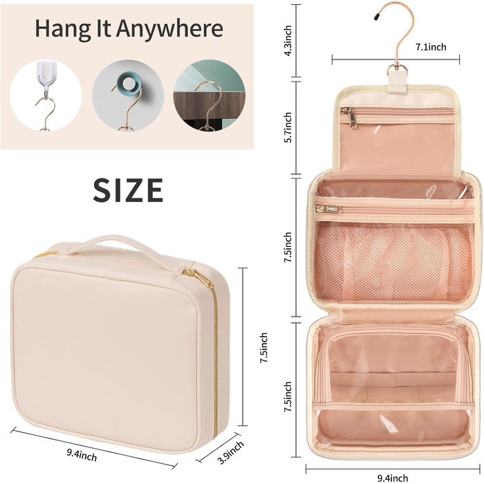 Культові сумочки для жінок та чоловіків, дорожні сумочки для туалетних аксесуарів, сумочка для косметики (біла)