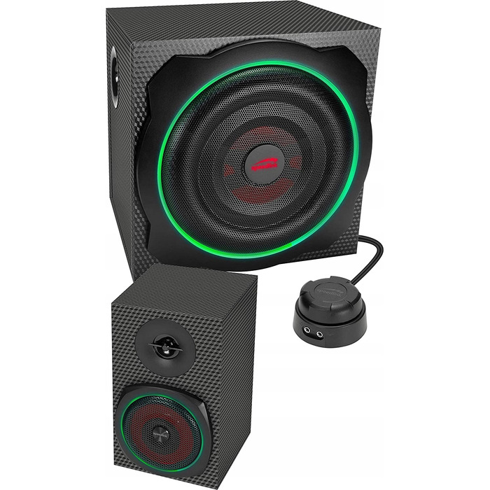 Акустична система 2.1 SpeedLink Gravity Carbon 60 Вт, чорна