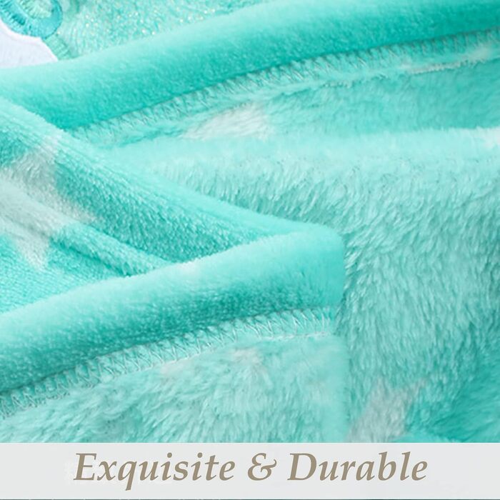 М'яка ковдра для собак та котів LeerKing: двошарова флісова ковдра 100 x 150 см (світло-сірий + зелений)