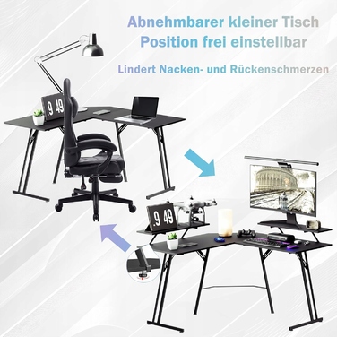 Ігровий стіл AUFUN, 130 x 73 x 50 см