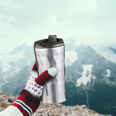 Relaxdays Stainless Steel Thermobecher 350ml