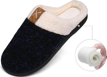 Тапочки зимові Mishansha унісекс, тепли з піною з пам'яті, для дому та вулиці, розмір 36-47, чорний, зелений