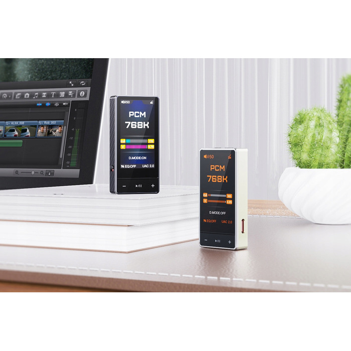 Портативний підсилювач для навушників FiiO QX13, чорний