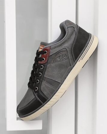 Кросівки чоловічі ARRIGO BELLO для прогулянок, спорту та роботи. Легкі, зручні, розміри 41-46 (EU 46, B2 сірий)