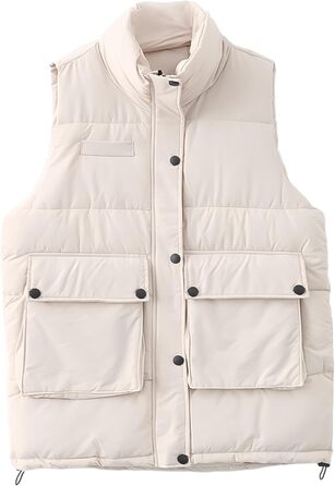 Жіноча софтшеллова жилетка з капюшоном, без рукавів, водонепроникна, вітронепроникна, спортивна жилетка з кишенями для їзди верхи, бігу, походів, зимової куртки, теплої перехідної жилетки, степленої жилетки. Розмір XXL, білий колір (білий-a)