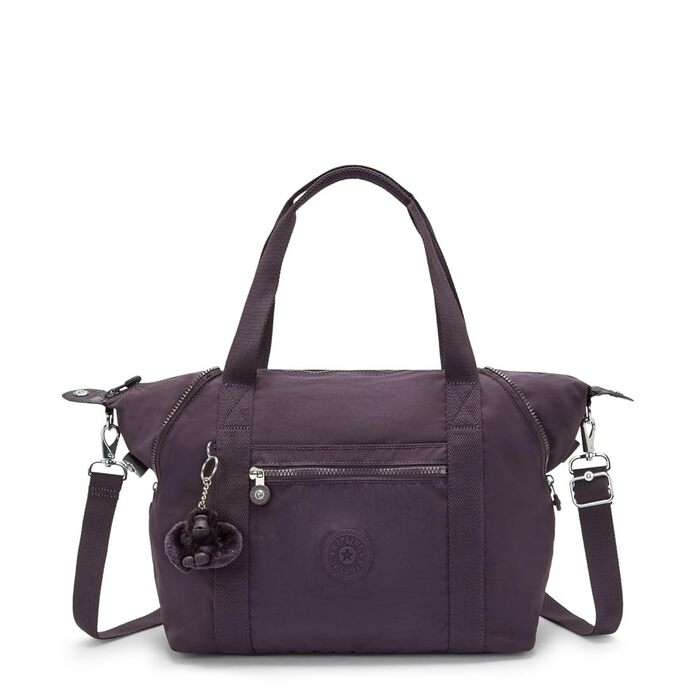Сумка Kipling ART середнього розміру Ultimate Plum - оригінальна жіноча сумка-шопер