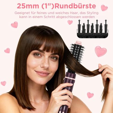 PARWIN PRO BEAUTY MaxAIR 2.0 Multi-Styler Set: 7-в-1 для волосся (Локон, Випрямлення, Фен, Об'єм)