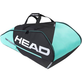 Сумка для тенісу HEAD Tour Racquet Bag M - чорний/м'ятний (6R) - унісекс, для дорослих