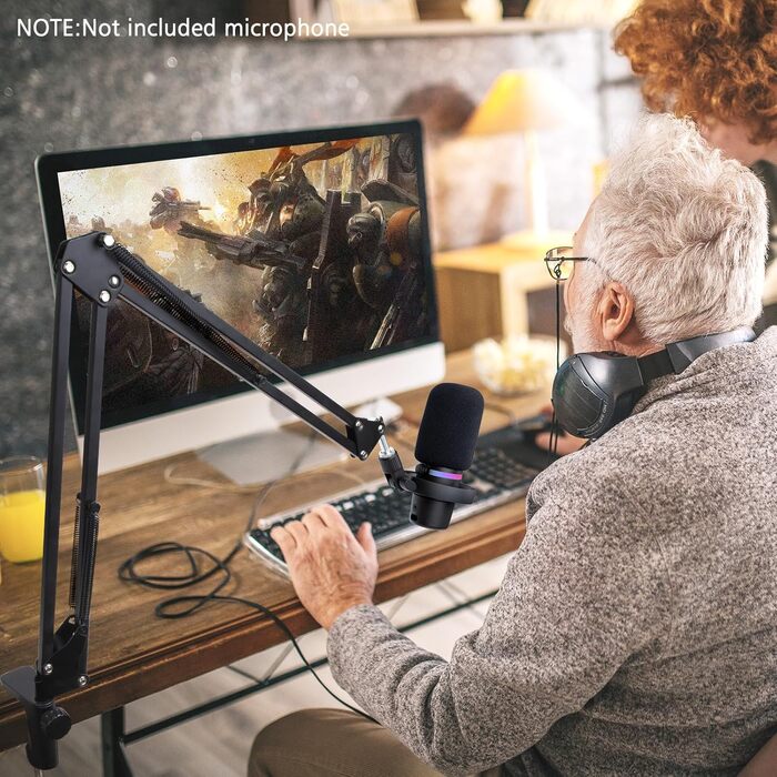 Кріплення-гойдалка HyperX DuoCast - мікрофонний важіль HyperX сумісний з DuoCast, з захистом мікрофона, покращує якість звуку, для DuoCast від SUNMON HyperX