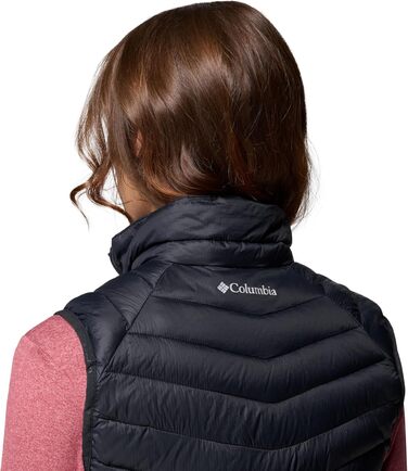 Жіночий жилет Columbia Powder Pass 3 Hybrid - тепла пуховка, чорний (XS)