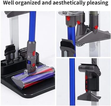 Підставка для пилососів Dyson V7, V8, SV10, V11, SV12, V15 - Freistehender Vakuum-Ständer