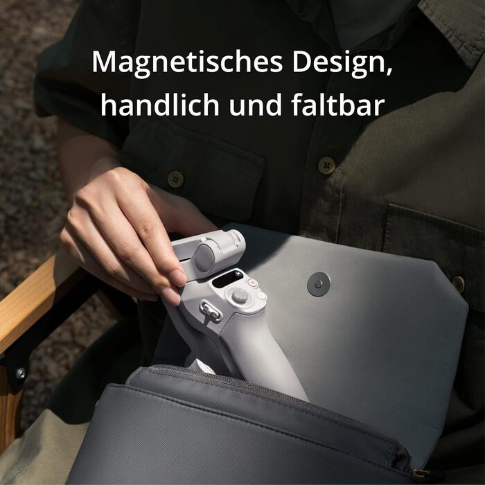 Стабілізатор DJI Osmo Mobile SE з підсвічуванням, 3-осьовий, для смартфонів, з ShotGuides та ActiveTrack 6.0, для зйомки Vlog