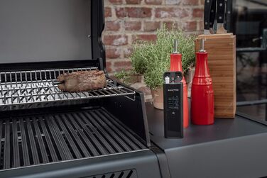 Беспроводний термометр для гриля Santos – Контроль через додаток (Android & iOS) – Дальність 100м – Подвійний датчик – До 300°C – Магнітне кріплення