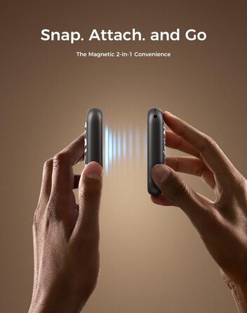 Електричні грілки для рук OCOOPA UT4 Young - 2 шт, 5000mAh, водонепроникні, швидкий нагрів, USB, для активного відпочинку взимку