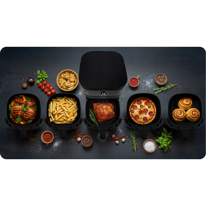 Аерофритюрниця Berdsen BD-661 1700 Вт, 8 л