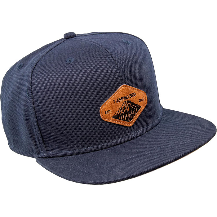 Кепка бейсболка Jumping Bird • Зручна snapback кепка • Унісекс, оливковий колір, легко миється