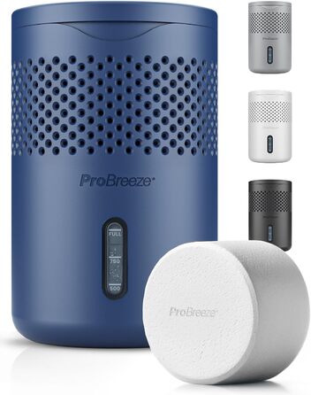 Pro Breeze Osmo: Безшумний осушувач повітря для дому – таблетки 700г (до 100 днів) – для кімнати, шафи, авто
