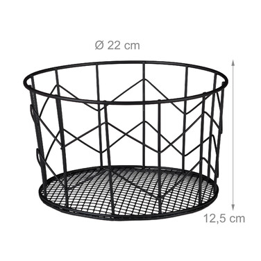 Round Metal Wire Basket