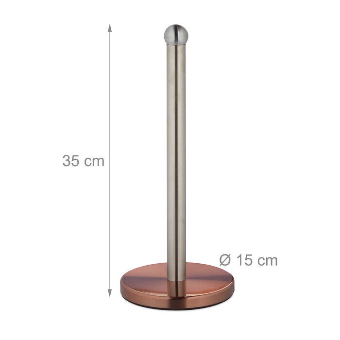 Relaxdays Standing Kitchen Roll Holder