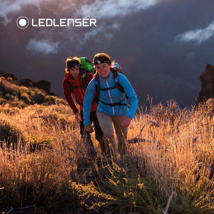 Ліхтар налобний Ledlenser H7 SE LED, 300 люмен, 160 м, фокусування, з заднім світлом, до 30 годин, батарейки та USB-кабель