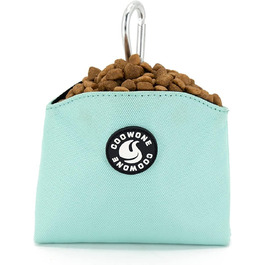 Сумка для ласощів для собак COOWONE, з магнітною застібкою, 900D Oxford, для дресирування та прогулянок (м'ятний колір)