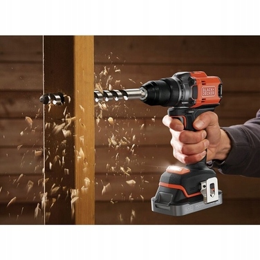 Дриль-шурупокрут Black+Decker 18V, 50 Нм [BLD682D2XK-QW] з 2-ма акумуляторами по 2,0 Аг