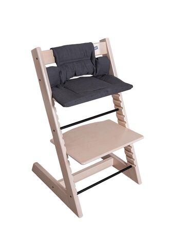 Комплект подушок для стільчика Hoppediz, 2 шт, для Stokke Tripp Trapp, 100% органічна бавовна, дизайн Lanzarote