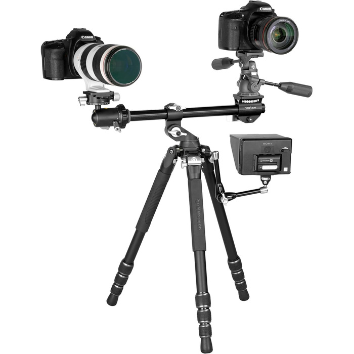 Тринога Vanguard VEO 3T+ 234AP з відкидною центральною колоною та 3D-головкою, 23мм, дорожній штатив