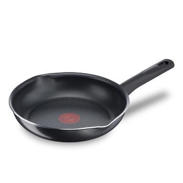 Сковорода Tefal Day by Day On 32 см з антипригарним покриттям, чорна (B56408)