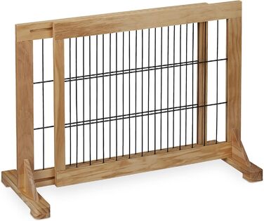 Захисне відсікач Relaxdays для дітей та тварин, регульований, 56x70-108 см, для сходів та дверей