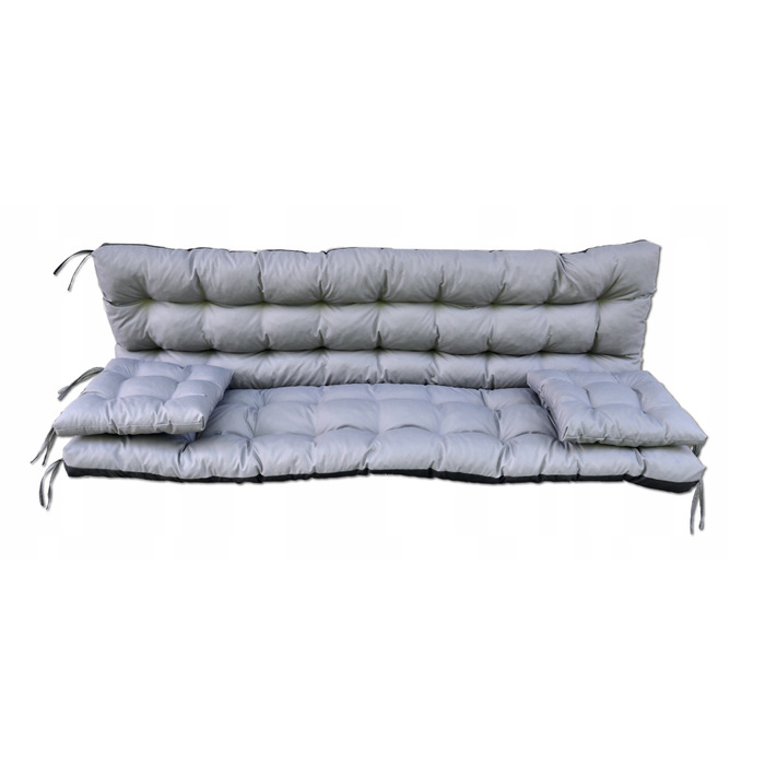 Подушка 160 x 105 x 8 см, сіра