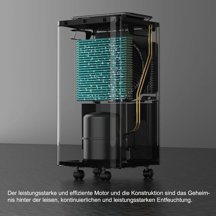 Зволожувач повітря 12L/24H для ванної кімнати та кімнати, 18-24м², білий (FDD12)