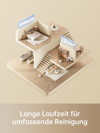Робот-пилосос Dreame D9 Max з функцією миття, 4000Pa, LDS-навігація, 150 хв роботи, карти для різних поверхонь, ідеальний для килимів, твердих підлог та шерсті тварин, керування через додаток