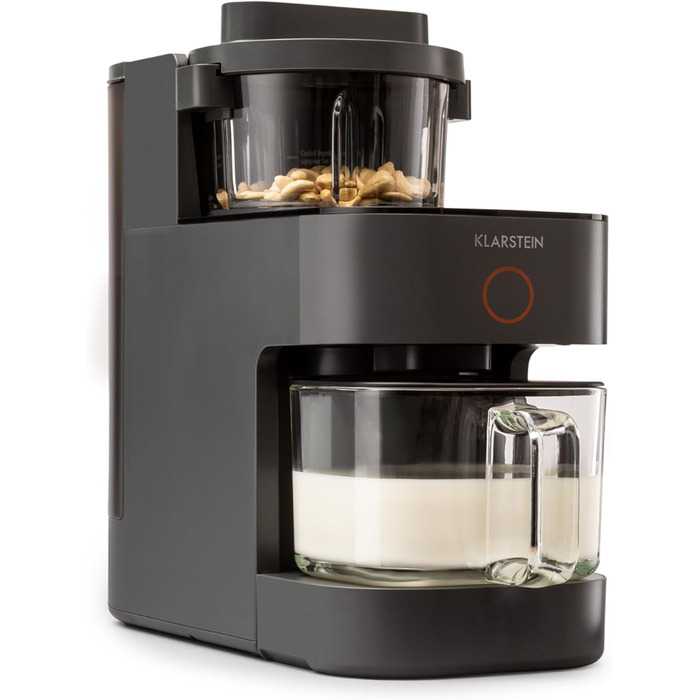 Klarstein Standmixer: Потужний міксер з 1250 Вт, 30 000 об/хв, сенсорний екран, чорний