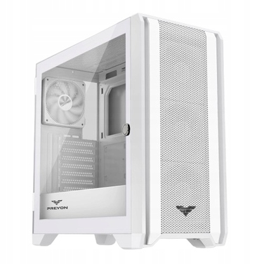 Корпус Preyon Nest Windy White Midi Tower, білий
