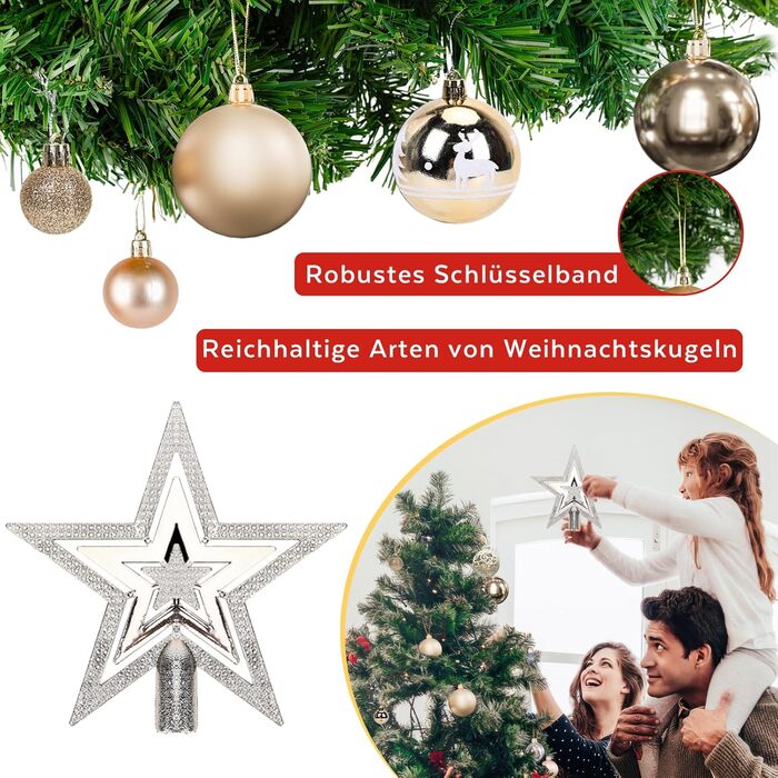 Набір ялинкових прикрас 