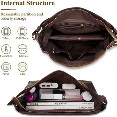 Сумка жіноча шопер велика елегантна через плече, PU-шкіра, замок, з кишенею, колір кава